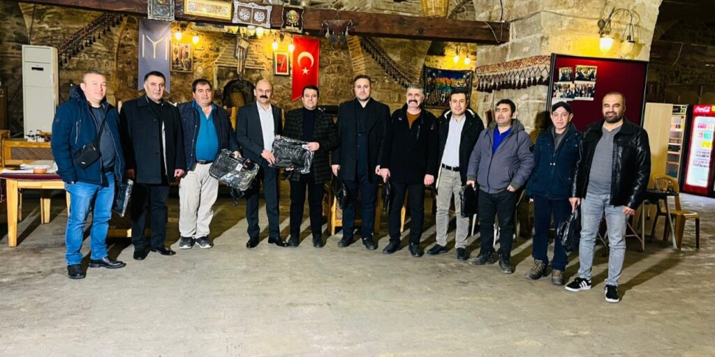 BAŞKAN ÇETİN BASIN MENSUPLARI İLE BİR ARAYA GELDİ