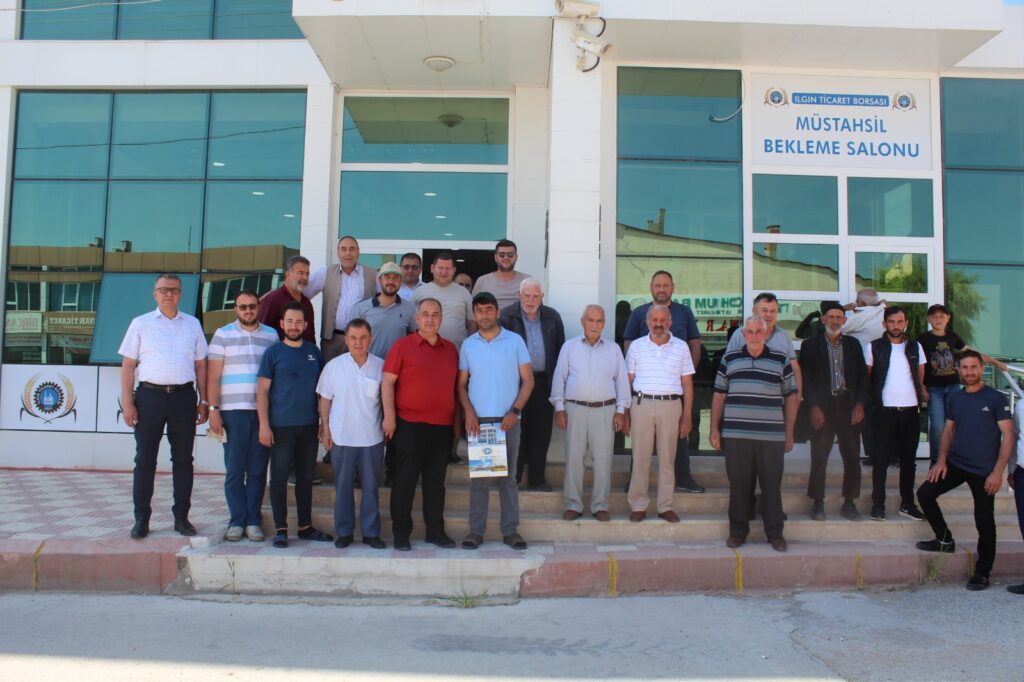 ILGIN TİCARET BORSASI’NDA İLK MAHSÜL ALIMI  GERÇEKLEŞTİ