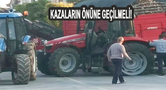 BU CADDEDE KAZALARIN ÖNÜNE GEÇİLMELİ