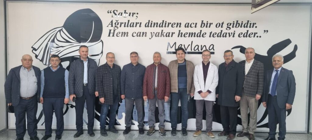 Konya Numune Hastanesi Heyetinden Ziyaret