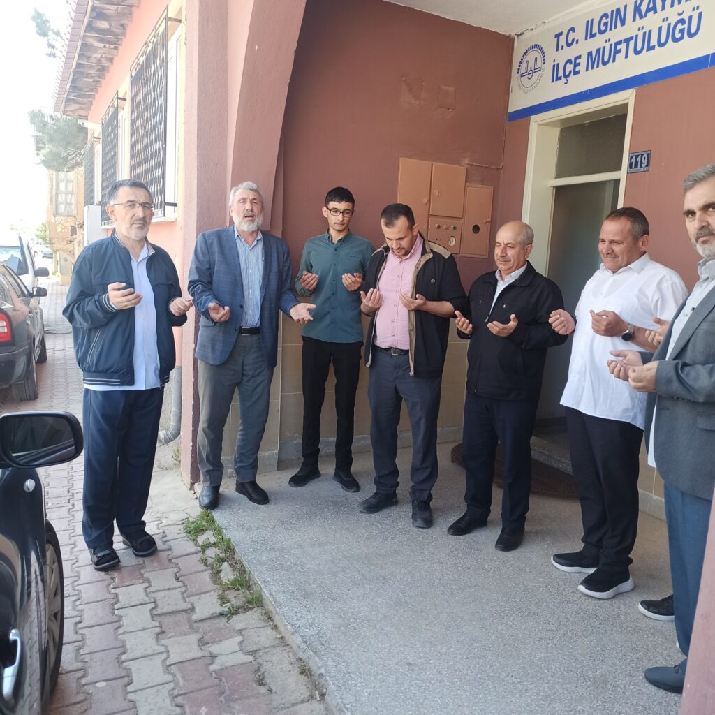 Ilgın Müftüsü İbrahim Güneş Kutsal Topraklarda