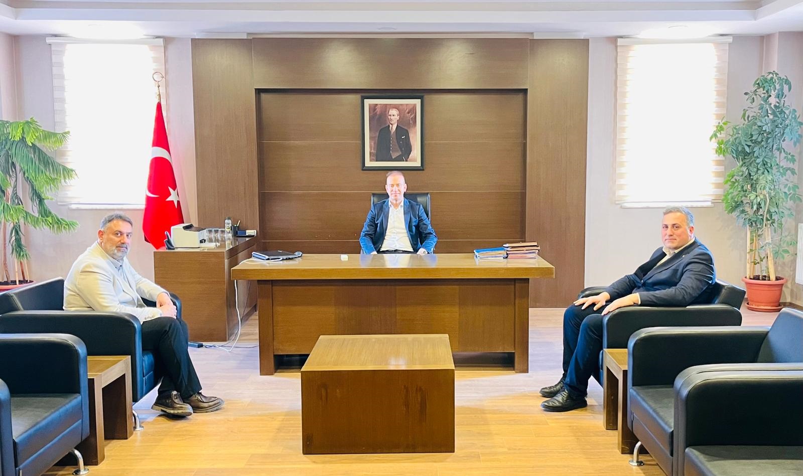 ESNAF ODASINDAN, ILGIN KAYMAKAMLIĞINA ZİYARET