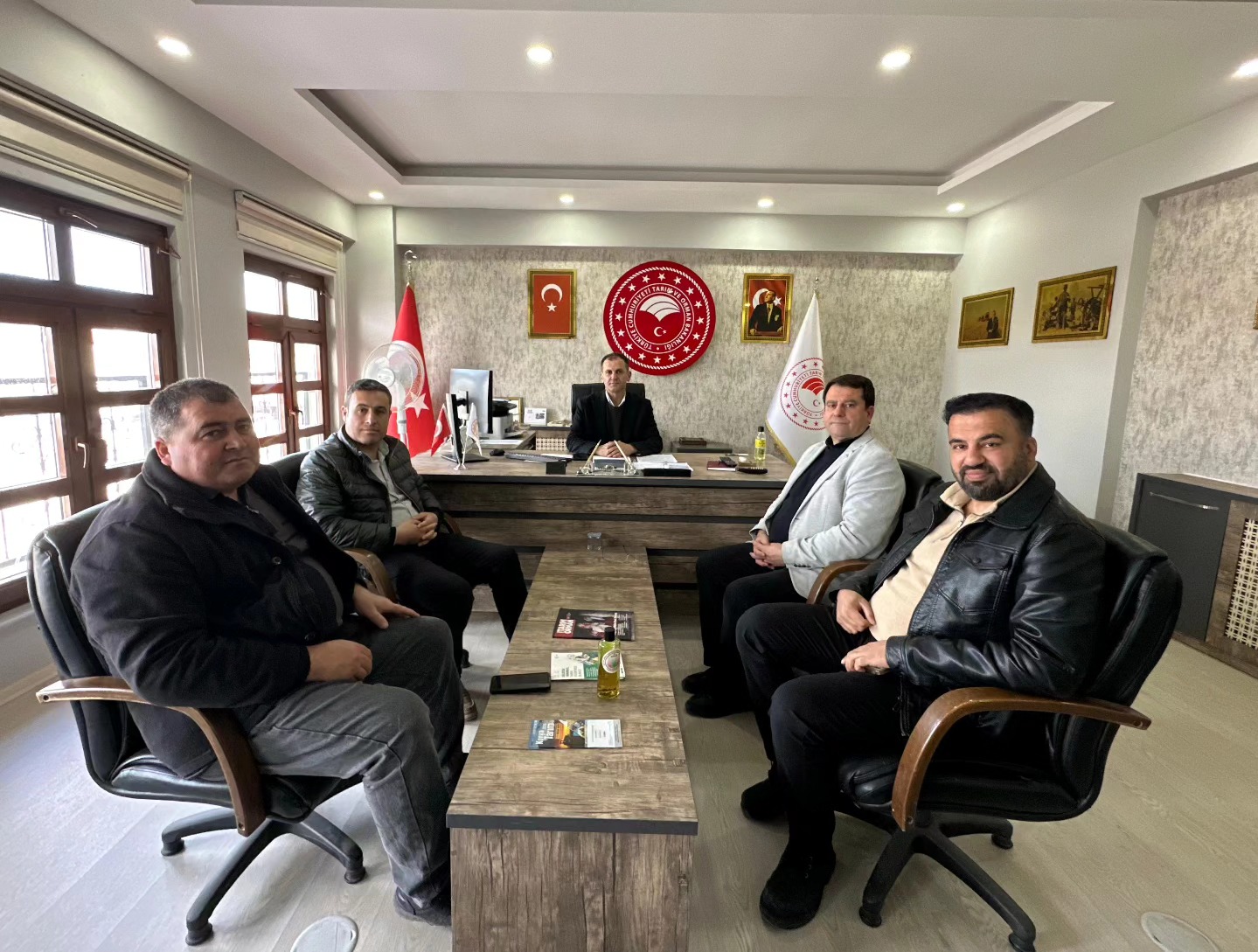 Ilgın Basınının Duayen İsimlerinden İlçe Tarım Müdürü Veli Uğur’a Ziyaret