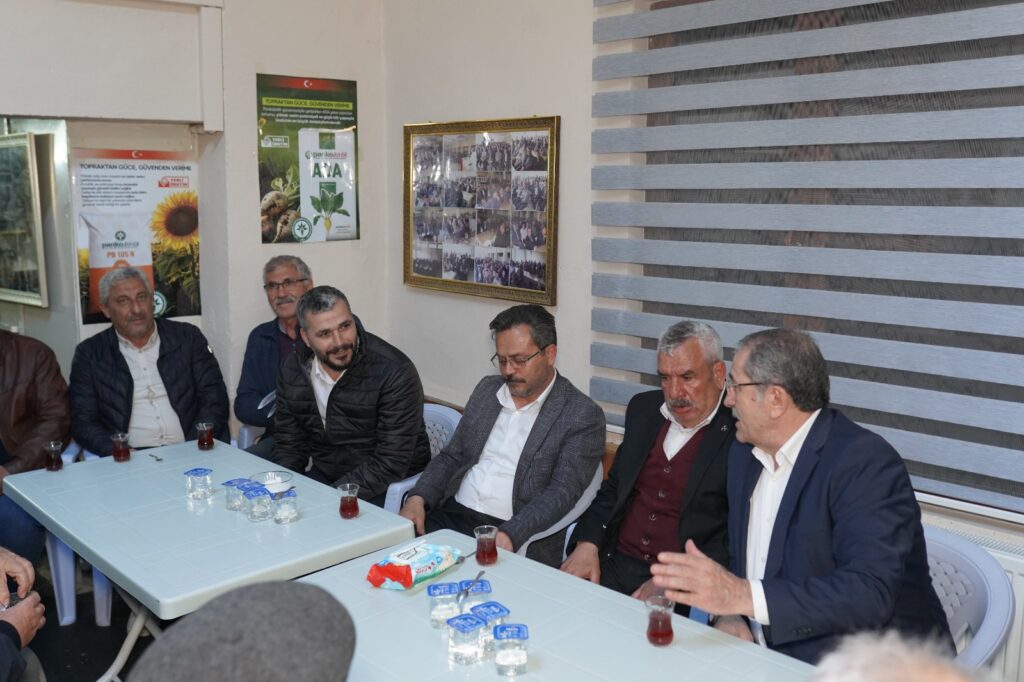 Cumhur İttifakı’ndan Yusuf Yazır’ın Seçim Ofisine Ziyaret