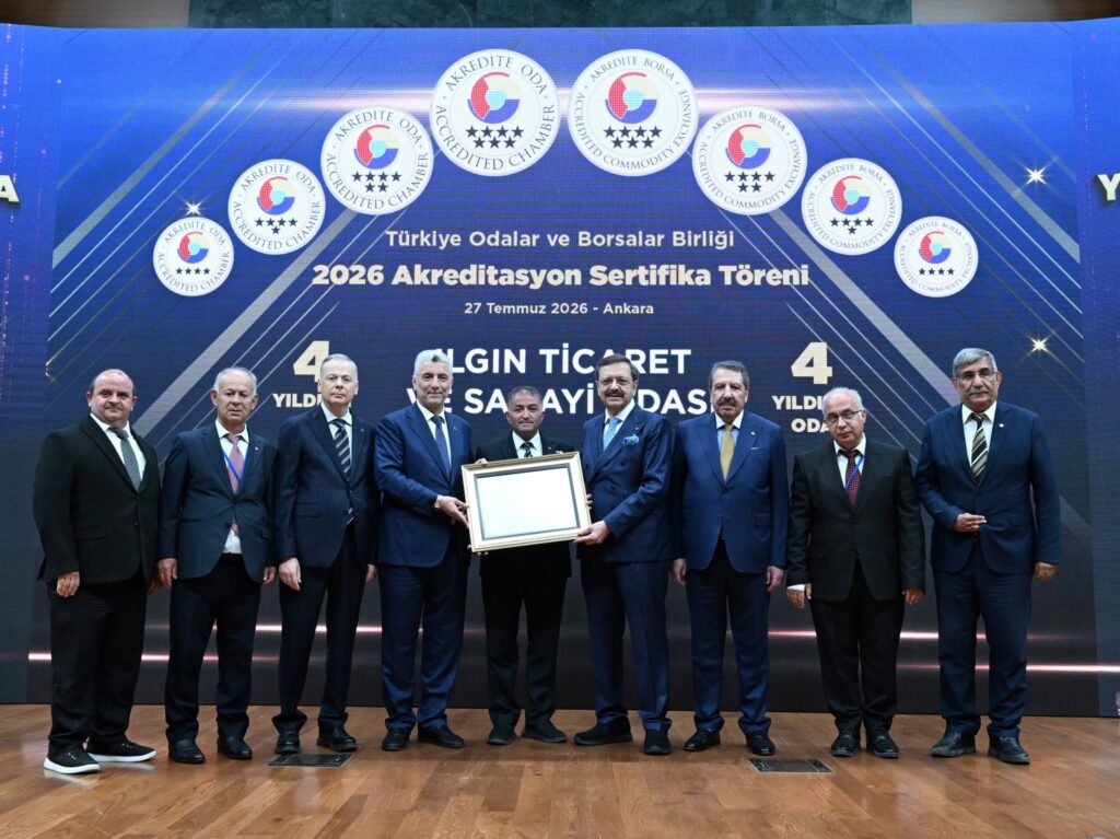 ILGIN TİCARET VE SANAYİ ODASI’NDAN DEV BAŞARI!  KALİTELİ HİZMETİN BELGESİ ANKARA’DA TESLİM EDİLDİ