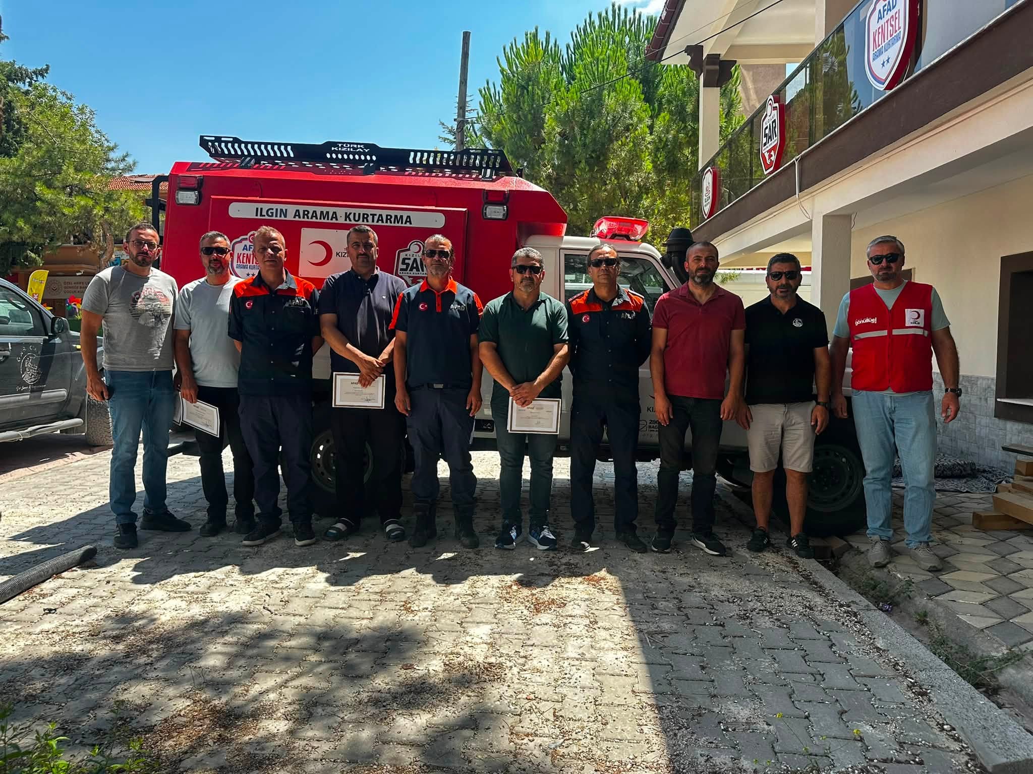Kızılay SAR Ilgın Ekibine Anlamlı Teşekkür
