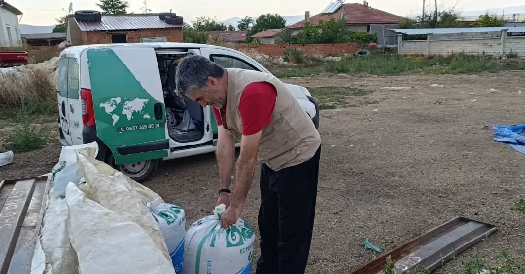 Öşür Çalışmasında Anlamlı Destek: İHH Ilgın Temsilciliği Karaköy Mahallesi’ni Ziyaret Etti