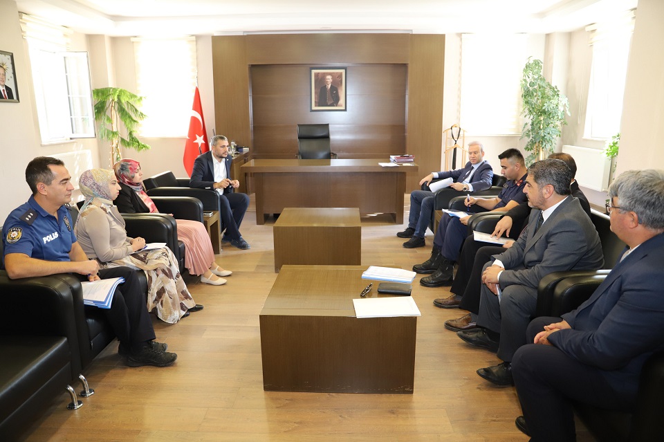 Ilgın’da Okul Güvenliği Toplantısı Gerçekleştirildi